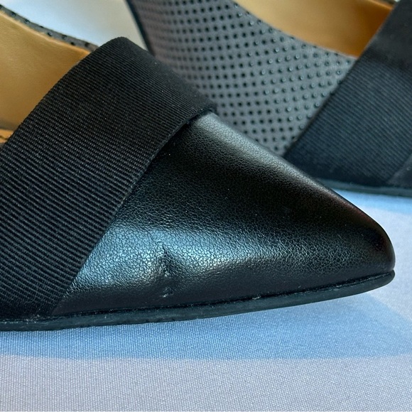 AUDREY BROOKE Womens Heels Abbie Embossed Gray Black Polka Dot 3.5” Heel Size 7 - Picture 16 of 16